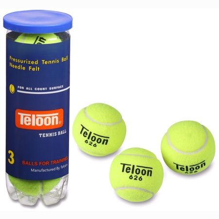 Купить Мяч для большого тенниса Teloon 626Т Р3  (3 шт) в Моздоке 