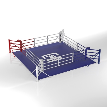 Купить Ринг боксерский напольный Totalbox на упорах 5х5м в Моздоке 
