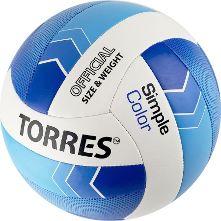 Купить Мяч волейбольный Torres Simple Color любительский р.5 в Моздоке 